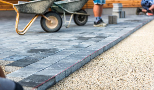 Residential Paver Driveway in Westby, WI